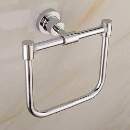 Porte-serviettes sous forme d&rsquo;anneau de style moderne