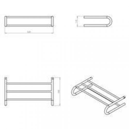 Porte serviettes étagère working COSMIC