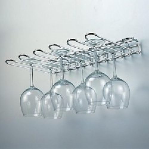 Porte-verres sous forme d&rsquo;étagère en fonte