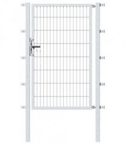 Portillon treillis, galvanisé a chaud 2000x1600mm, largeur treillis 50x200mm