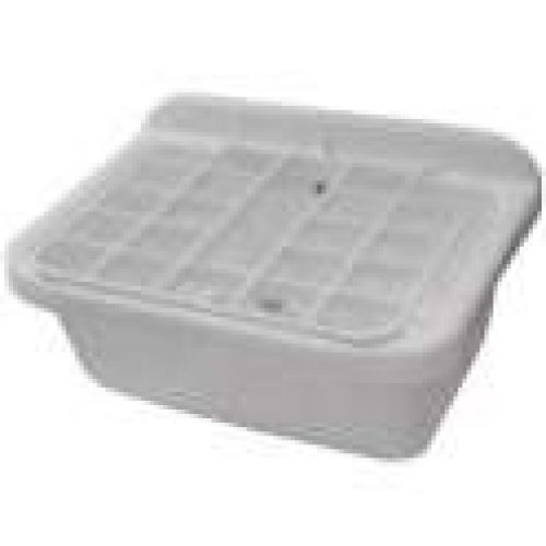 Poste d&rsquo;eau blanc 550x390x280 complet