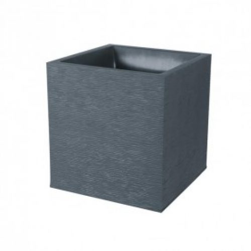 Pot carré Graphit – double paroi – traitement anti-UV