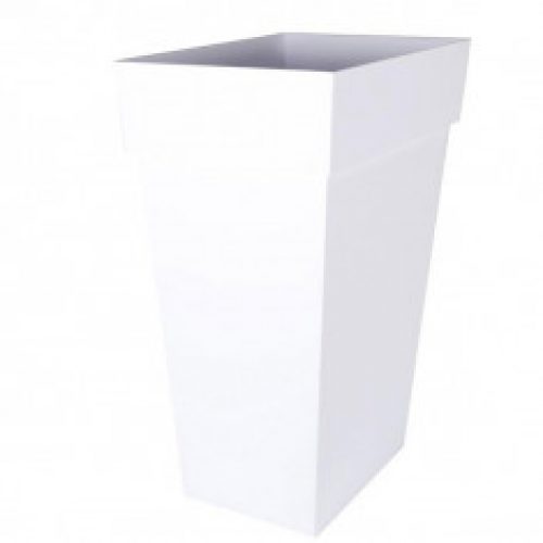 Pot de fleur Toscane XXL 43,3×43,3x80cm carré -98L