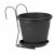 Pot MARINA 2L avec support – Gris anthracite