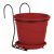 Pot MARINA 2L avec support – Rouge rubis