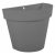 Pot mural demi-rond TOSCANE 4,34L – Gris galet