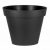 Pot rond anthracite – diamètre 60 cm  – 76 litres – Toscane 13614