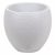 Pot rond – diamètre 50 cm – contenance 46 litres – Graphit blanc cérusé