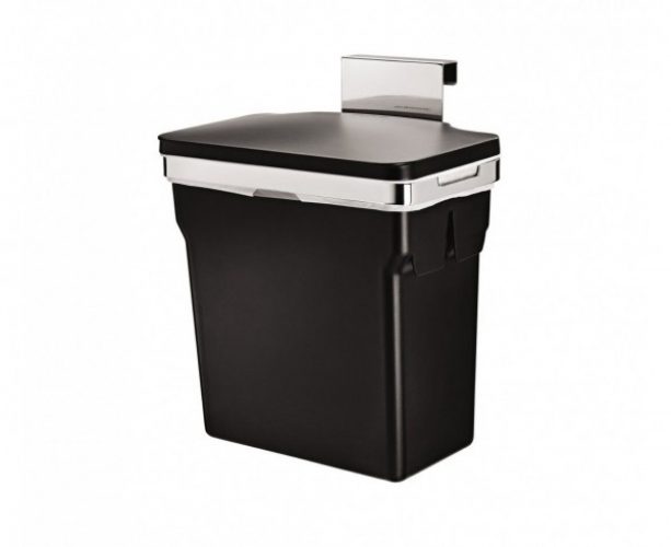 Poubelle Cuisine Simplehuman pour placard 10L noir