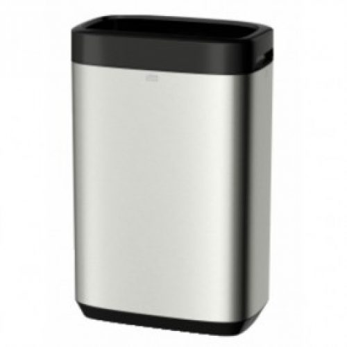 Poubelle murale – acier inoxydable