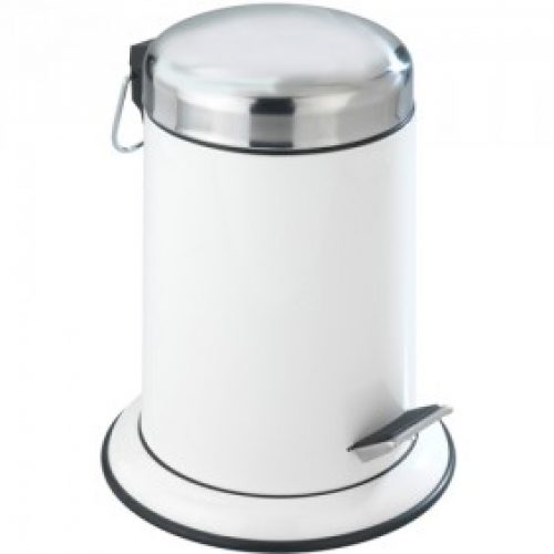 Poubelle à pédale inox pour salle de bain – Retoro – 3 litres