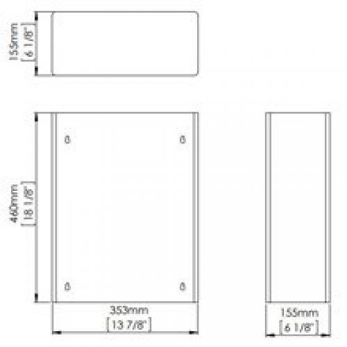Poubelle sanitaires ouverte 25L brillante…