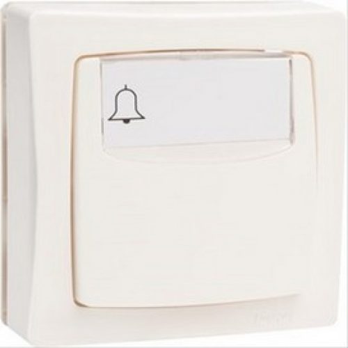 Poussoir 6A porte-étiquette Saillie complet Legrand 086009