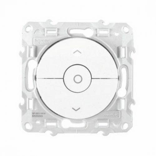 Poussoir pour volets roulants 2 boutons Odace Schneider