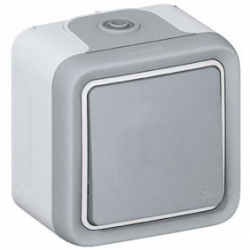 Poussoir étanche – pose en saillie – Plexo