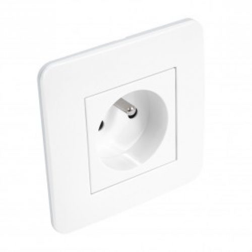 Prise 2P+T complète – blanc brillant – Casual