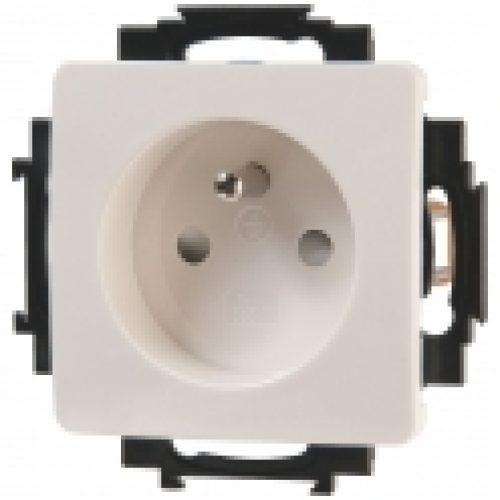 Prise blanche 2P+T – Liberty – Dhome