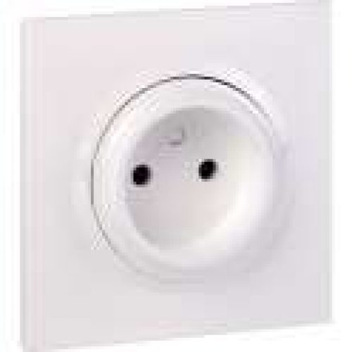Prise de courant 2P à puits blanc 16 A – Dooxie one – Legrand