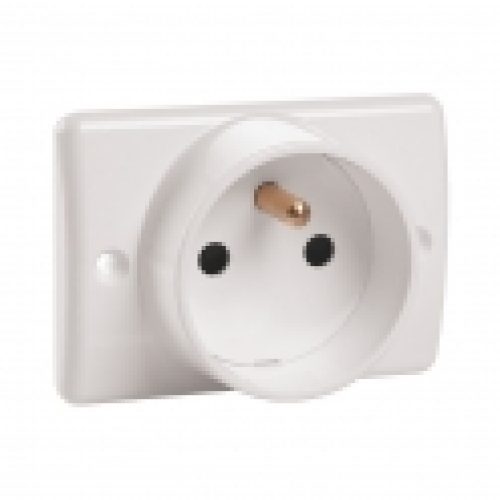 Prise à encastrer pour plinthe – Legrand