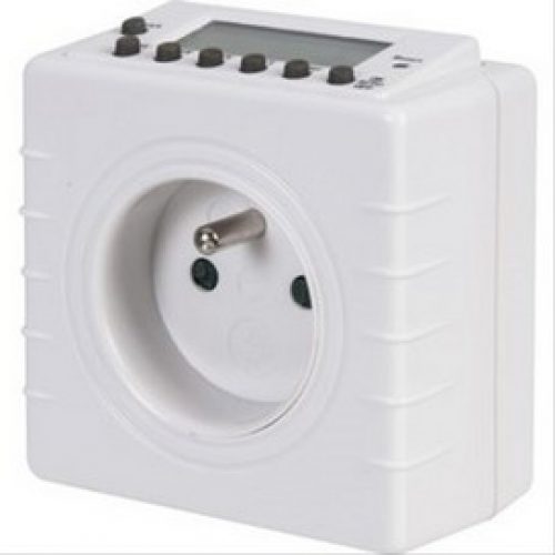 Prise programmable digitale hebdomadaire DH