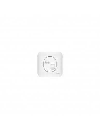 Prise RJ45 blanche SCHNEIDER Ovalis CAT5 UTP  S266471