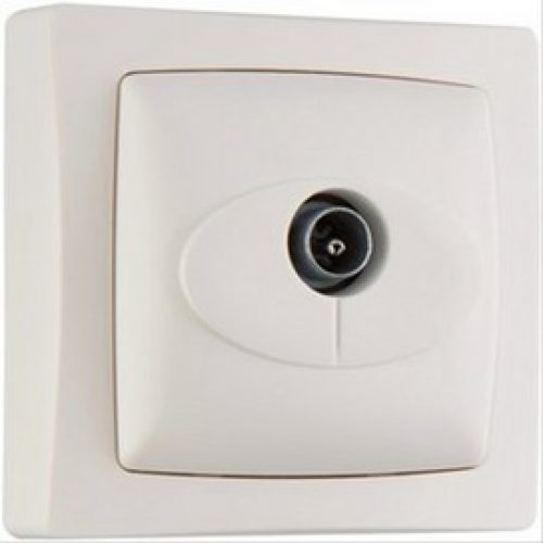 Prise TV simple Saillie complet Legrand 086040