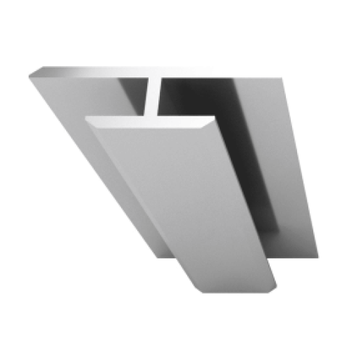 Profilé de jonction – pour panneaux Colors ou Homestone – noir