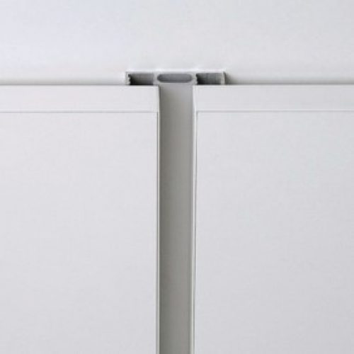 Profil simple CROS pour habillage tertiaire mural Wall