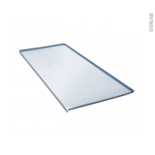 Protection Aluminium Pour Meuble Sous Evier L100 Avec Rebords Caoutchouc Anti Fuites Sokleo