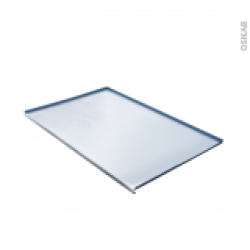 Protection Aluminium Pour Meuble Sous Evier L80 Avec Rebords Caoutchouc Anti Fuites Sokleo