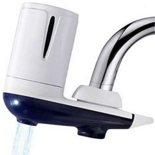 Purificateur d’eau à domicile bleu (16.2 x 8.8 x 13 cm )