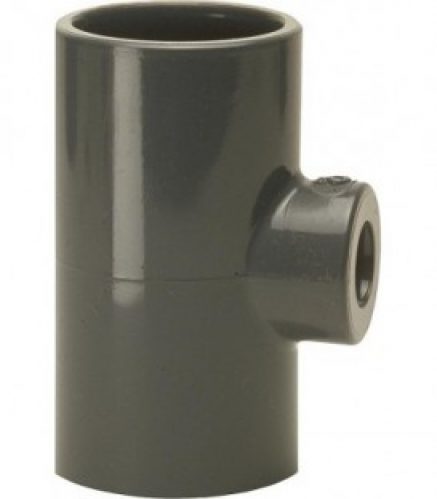 PVC-U – Manchon adhesif T reduit, 63x40x63mm, Manchon adhesif universel