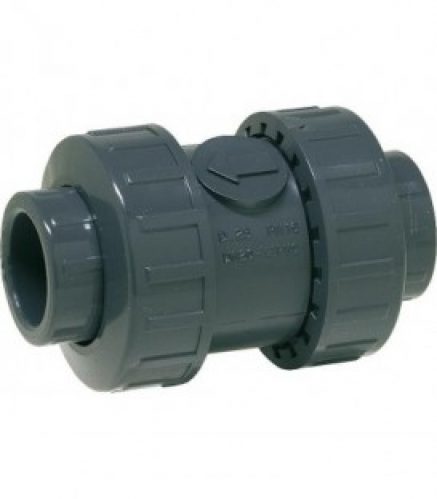 PVC-U – Raccord adhesif Clapet de retenue, 20 mm, commande par ressort