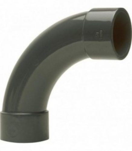 PVC-U – Raccord adhesif Coude 90, 90 mm, manchon adhesif bilateral