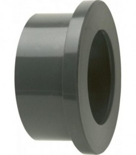 PVC-U – Raccord adhesif Douille a collet, 16 mm, pour bague d etancheite plate ou ronde