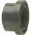 PVC-U – Raccord adhesif Douille a collet avec joint torique, 16 mm, pour bague d etancheite ronde