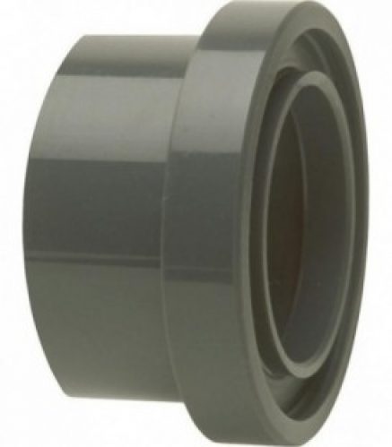 PVC-U – Raccord adhesif Douille a collet avec joint torique, 90 mm, pour bague d etancheite ronde