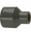 PVC-U – Raccord adhesif Reduction longue, 75 x 63 mm, avec support et manchon adhesif