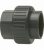 PVC-U – raccord à coller raccord tuyau 40 mm x 1 1/4&Prime;