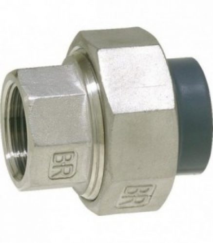 PVC-U – raccord à coller raccord vissé PVC-U/V2A, 32 mm x 1&Prime;, filet femelle