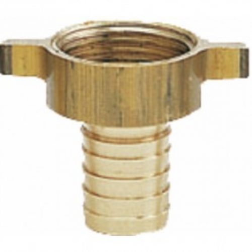 Raccord 2 pièces à oreilles en laiton