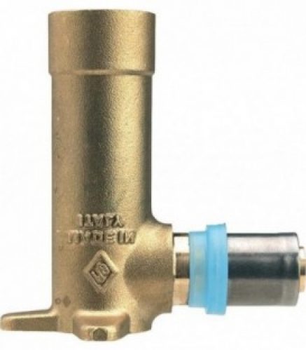 Raccord a sertir pour MSVR Coude mural long 20 x 2 mm – 1/2&Prime;