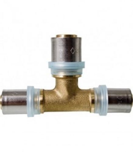 Raccord a sertir pour MSVR Piece en T avec sortie centrale elargie 26 x 32 x 26