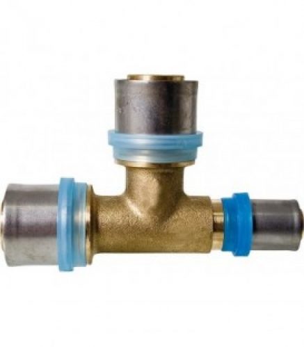 Raccord a sertir pour MSVR Piece en T avec sortie droite reduite 26 x 26 x 20