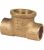 Raccord a souder bronze 4130g Té avec sortie femelle 14 mm x 3/8&Prime; x 14 mm