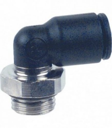 Raccord a vis coude D 4mm M 5