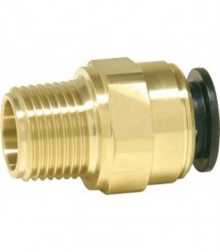 Raccord a visser en laiton 22 mm x R3/4&Prime; (fem/filet male)