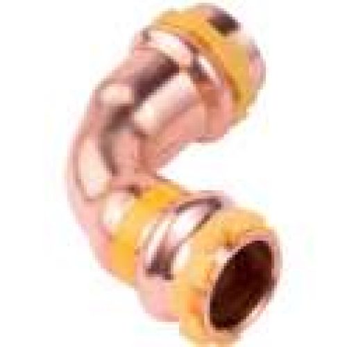 Raccord cuivre gaz coudé 90° à sertir femelle – Comap