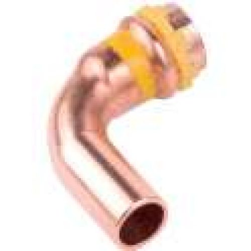 Raccord cuivre gaz coudé 90° à sertir MF – Comap