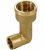 raccord d&rsquo;anle laiton femelle version longue 3/8&Prime; x 14mm